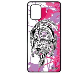 Чехол на смартфон Galaxy A71, "Портрет женщины" Трибал Лицо Utaupia