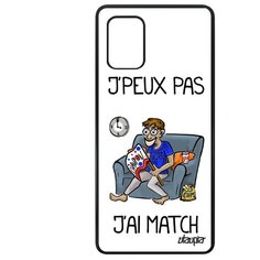 Чехол на смартфон Galaxy A71, "Не могу - у меня матч!" Пародия Шутка Utaupia