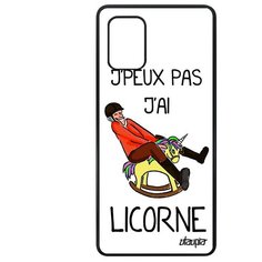 Чехол на смартфон Samsung Galaxy A71, "Не могу - у меня единорог!" Карикатура Повод Utaupia