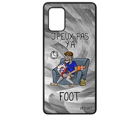 Чехол на смартфон Samsung Galaxy A71, "Не могу - смотрю футбол!" Спорт Повод Utaupia