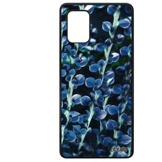 Чехол на смартфон Galaxy A71, "Ветви" Сакура Листья Utaupia