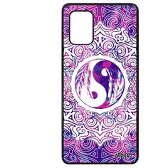 Чехол на смартфон Galaxy A71, "Инь и Ян" Yin and Yang Черное и белое Utaupia