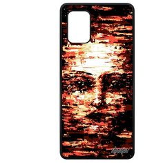 Чехол на смартфон Samsung Galaxy A71, "Женское лицо" Иллюзия Матрица Utaupia