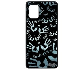 Чехол на смартфон Galaxy A71, "Отпечаток ладони" Rasta Palm Utaupia