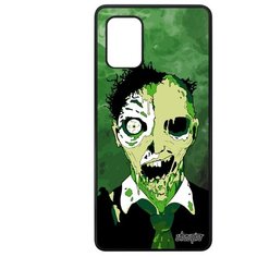 Чехол на смартфон Samsung Galaxy A71, "Зомби" Хэллоуин Сплэттер Utaupia
