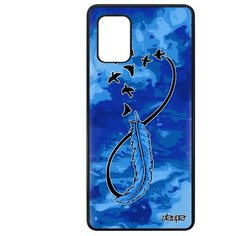 Чехол на смартфон Samsung Galaxy A71, "Бесконечность" Перо Чувства Utaupia