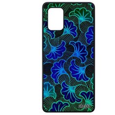Чехол на смартфон Galaxy A71, "Африканский принт" Узор Цветы Utaupia