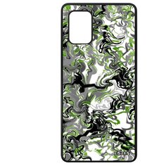 Чехол на смартфон Samsung Galaxy A71, "Мраморный фон" Иллюзия Эффект Utaupia