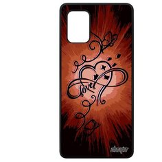 Чехол на смартфон Samsung Galaxy A71, "Бесконечность" Красота Infinite Utaupia