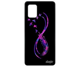 Чехол на смартфон Samsung Galaxy A71, "Бесконечность" Love Вечный Utaupia