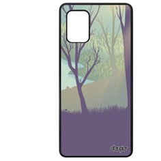 Чехол на смартфон Galaxy A71, "Лесные розы" Пейзаж Природа Utaupia