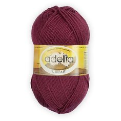 Пряжа Adelia "LUCAS" 70% шерсть, 30% акрил №09 гр.розовый - 5 мотков по 100 г