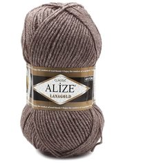 Пряжа ALIZE Lanagold 100гр., 240м (49%шерсть, 51%акрил) (240 коричневый) 5 шт