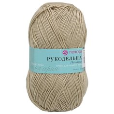 Пряжа Пехорка Рукодельная 50гр. 175м (100% акрил) (03-св.бежевый) 5 шт
