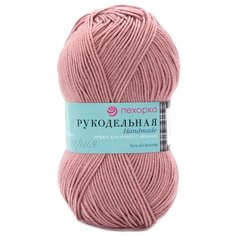 Пряжа Пехорка Рукодельная 50гр. 175м (100% акрил) (21-Брусника) 5 шт