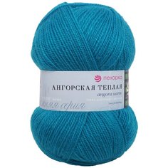 Пряжа Пехорка Ангорская тёплая 100гр. 480м (40% шерсть, 60% акрил) (335 изумруд) 5 шт