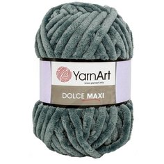 Пряжа YarnArt Dolce Maxi 200гр 70м (100% микрополиэстер) (760 серый) 2 шт