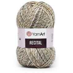 Пряжа YarnArt Recital 150гр 330м (9% альпака, 10% шерсть, 9% вискоза, 72% акрил) (660 меланж) 3 шт