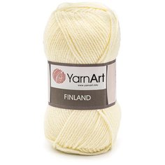 Пряжа YarnArt Finland 100гр 200м (100% акрил) (851 молочный) 5 шт