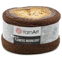Пряжа YarnArt Flowers Moonlight 260гр 1000м (53% хлопок, 43% полиакрил, 4% металлик) (3284 секционный) 2 шт