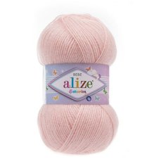 Пряжа ALIZE SEKERIM BEBE 100гр. 320м (100% акрил) (556 пудра) 5 шт