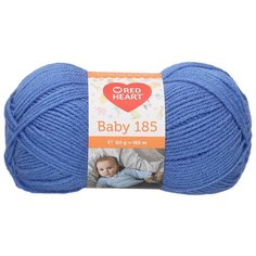 Пряжа Red Heart Baby 185 50гр 185м (100% акрил) (01053 небесно-голубой) 10 шт