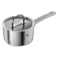 Ковш с крышкой 16 см 1,6 л, нержавеющая сталь, Prime, 64065-160, Zwilling