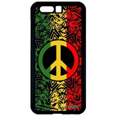 Чехол на смартфон Honor 9 оригинальный дизайн Peace and Love Рисунок Пацифизм Utaupia