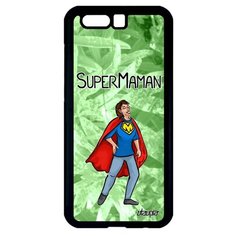 Чехол на смартфон Хонор 9 французский дизайн Супермама Веселый Супергерой Utaupia