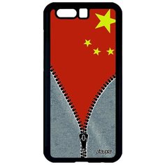Чехол на смартфон Honor 9, "Флаг Китая на молнии" Путешествие Патриот Utaupia