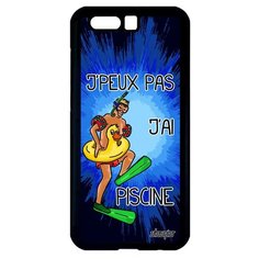 Чехол на смартфон Honor 9, "Не могу - у меня бассейн!" Комикс Пародия Utaupia