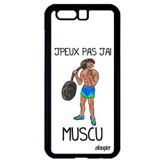 Чехол на смартфон Honor 9, "Не могу - у меня бодибилдинг!" Спорт Карикатура Utaupia