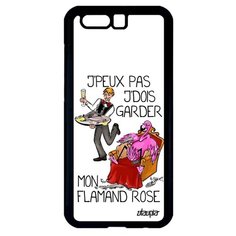 Чехол на смартфон Honor 9, "Не могу - у меня фламинго!" Анекдот Юмор Utaupia