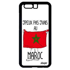 Чехол на смартфон Honor 9, "Еду в Марокко" Флаг Страна Utaupia