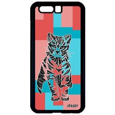 Чехол на смартфон Honor 9, "Кот" Cat Маленький Utaupia