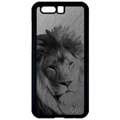 Чехол на смартфон Honor 9, "Лев" Хищник Хозяин Utaupia