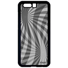 Чехол на смартфон Honor 9 уникальный дизайн Спирали Вращение Геометрия Utaupia