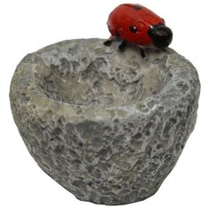 560850 Миниатюра Миска с божьей коровкой 3,2*3,2*2,8см, Астра Astra & Craft