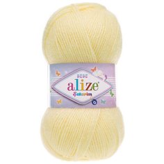Пряжа ALIZE SEKERIM BEBE 100гр. 320м (100% акрил) (13 желтый) 5 шт