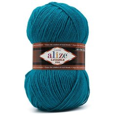 Пряжа ALIZE Lanagold fine 100 гр. 390м (49%шерсть, 51% акрил) (640) 5 шт