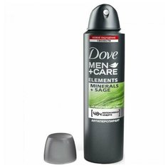 Антиперспирант-дезодорант спрей Dove Men+Care,150 мл. ( Свежесть минералов и шалфея.)