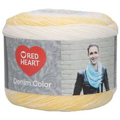 Пряжа Red Heart Denim color 150гр 340м (100% акрил) (00003 пастель) 3 шт