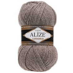Пряжа ALIZE Lanagold 100гр., 240м (49%шерсть, 51%акрил) (650 DUE) 5 шт