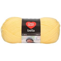 Пряжа Red Heart Bella 100гр 300м (100% акрил) (00216 желтый) 10 шт