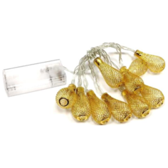 Гирлянда светодиодная Perfeo Капля 1, 10LED, металл, 1.5м, 2хАА