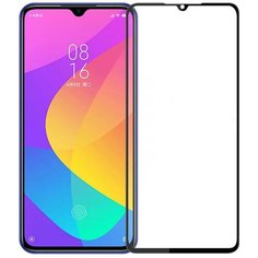 Защитное стекло Perfeo для Xiaomi Mi A3/Mi CC9e (черная рамка)