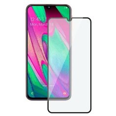 Защитное стекло Perfeo 9D для Samsung A40 (черная рамка)