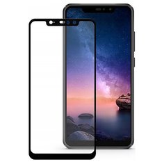 Защитное стекло Perfeo для Xiaomi Redmi Note 6 (черная рамка)