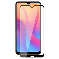 Защитное стекло Perfeo для Xiaomi Redmi 8A (черная рамка)