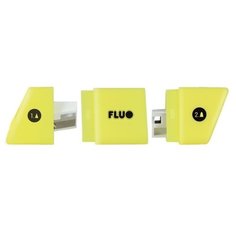 Двойная точилка Milan FLUO SLIDE с контейнером